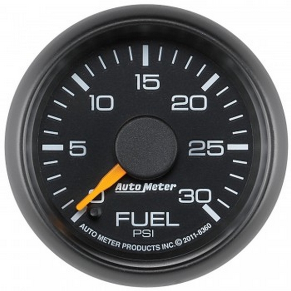 2-1/16" FUEL PRESSURE, 0-30 PSI, GM FACTORY MATCH